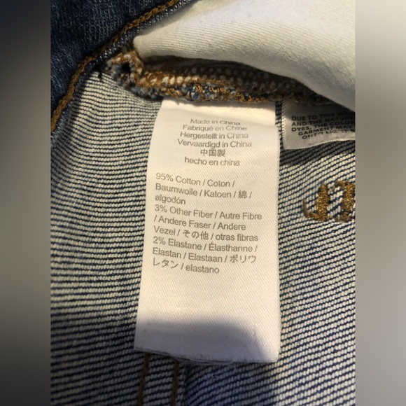 Madewell The Perfect Vintage Crop Jean High Rise Medium Wash Blue Size 28 - Picture 9 of 9